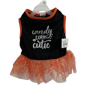 Candy Corn Cutie Size Small for little pups - 1-2 DAY QUICK SHIP